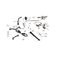 ARKA DİSK BALATASI TAKIM ( BLACK CAT )