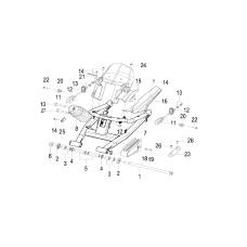 ARKA AMORTİSÖR SİYAH TEK ( TNT 25 )