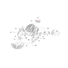 ALT MOTOR MUHAFAZA BEYAZ 2’Lİ TKM (BN251)