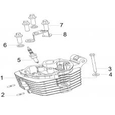 SİLİNDİR ÜST KAPAK (SUPERLIGHT125)